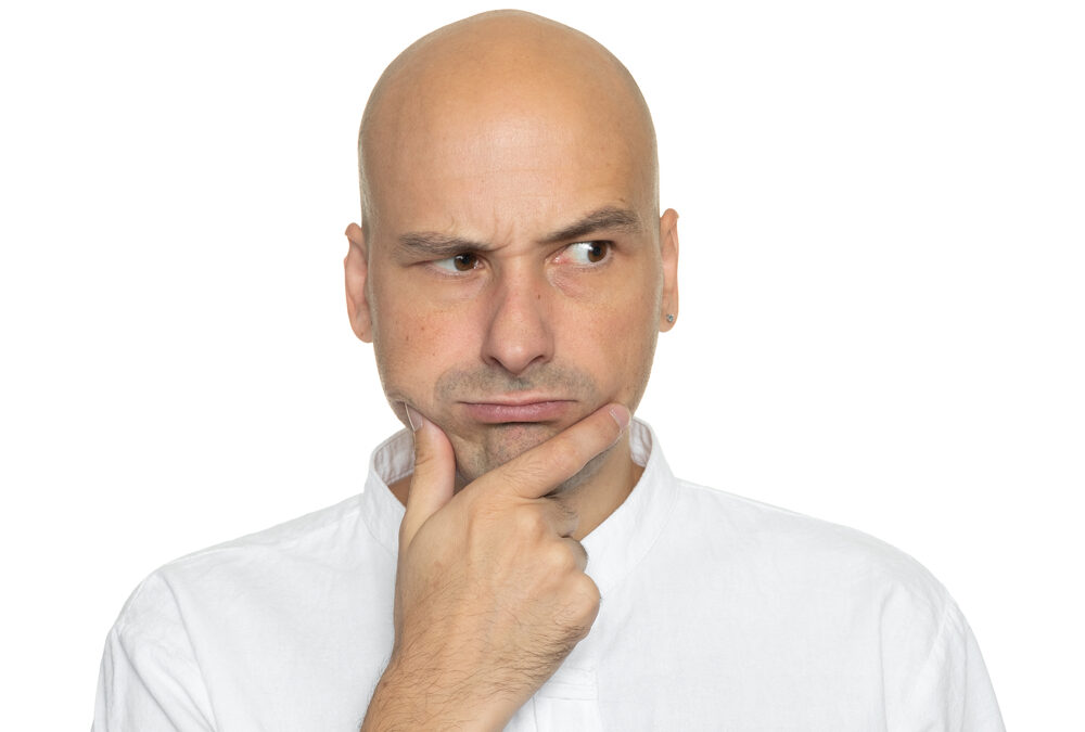 Do you have to go bald for hair transplant?