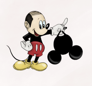 Mickey Mouses Hairline