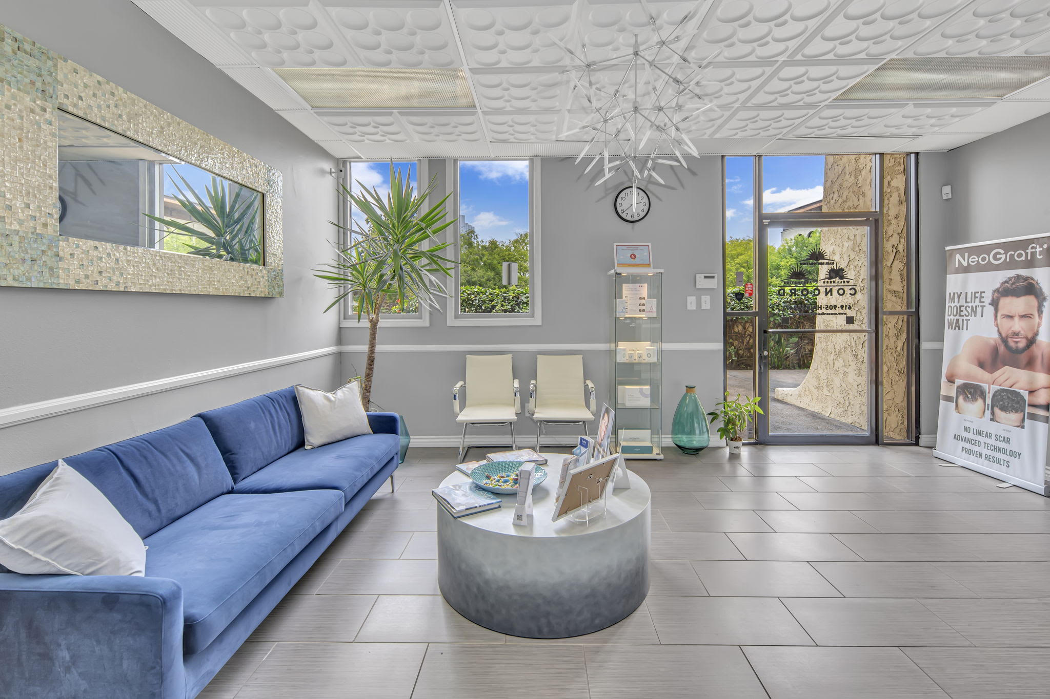 San Diego concord location interior photo