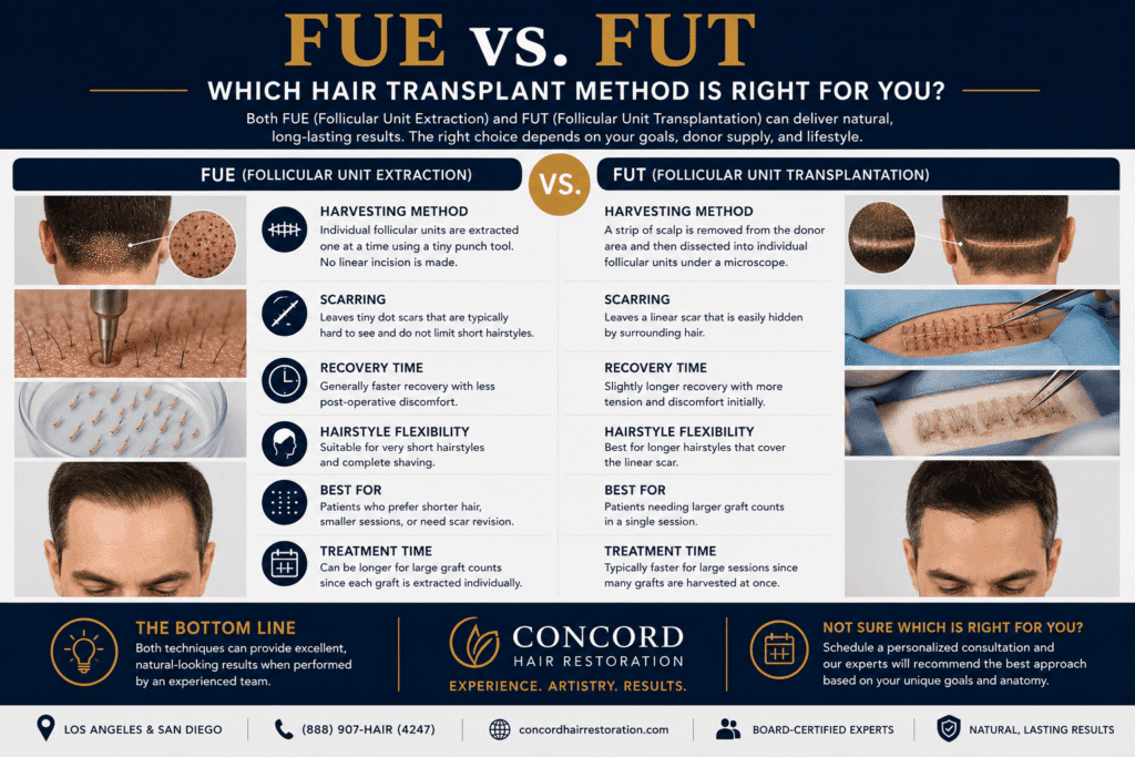 FUE Versus FUT